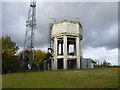 Tasley water tower and mast