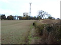 The footpath west of Tasley church