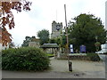 The parish church in late October, 2011