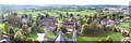 View West from Salisbury Cathedral Spire