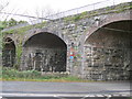 SH4760 : Pont reilffordd dros Afon Gwyrfai - Railway bridge crossing Afon Gwyrfai by Alan Fryer