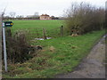 Footpath by Brook House