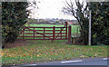 Gate, stile, footpath marker