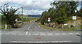 Road north to Onllwyn coal washery and distribution centre