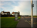 Looking north along Marine Parade