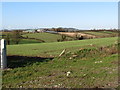 Undulating farmland west of the Drumlough Road