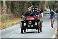 1902 Wolseley Tonneau driving through Staplefield - 2011 