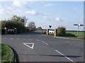 Junction of Gorse Hill Lane and Stragglethorpe Road