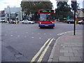 209 bus turning into Church Road