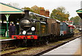 TQ3729 : Vintage Train at Horsted Keynes Station by Peter Trimming