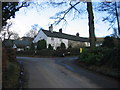 Cottages on the corner of the road to Birchencliffe