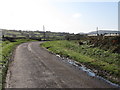 Sharp bend in the Ballycoshone Road