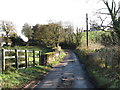 A bridge over a small watercourse on the Cavan Road