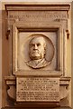 Christ Church, Brixton Road, North Brixton - Wall monument