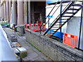 Greenock Town Hall colonnade