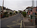 Looking up Hill Road