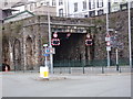 South portal of former railway tunnel, Caernarfon