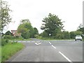 Arney Road at the junction with the A32 (Swanlinbar Road)