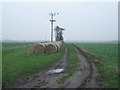 Track to the site of Woodside Farm