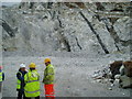 NG5820 : Inside the Skye Marble Quarry, Torrin by Joyce Rammell