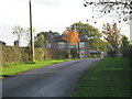 Entrance driveway to Clive Farm