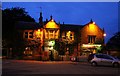 Langroyd Hall at night