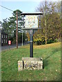 TL7772 : Village Sign by Keith Evans