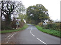 Minor road towards Carlton on Trent