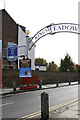 Entrance to the Kingsmeadow Stadium