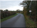 SK7660 : Minor road towards Bathley by JThomas