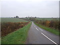 Minor road towards Laxton