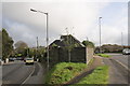 Walls at junction of Green Lane and Daniell Road