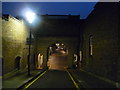 Holland Park Mews at night