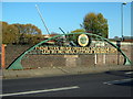 SP0785 : Bridge Over River Rea "Near This River Crossing Was Founded Birmingham" by Roy Hughes