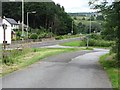 Road off the Logierait Bridge