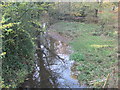 Ash Brook upstream from Darnhall Bridge