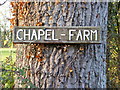 Chapel; Farm sign