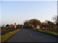 Entering Brundish on the B1118 Brundish Road