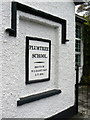 SK6132 : Plumtree School, commemorative plaque by Alan Murray-Rust