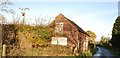 Old red brick Barn on Marston Lane