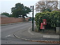 Medina Drive postbox ref NG12 166