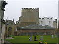 Tollerton Hall from the churchyard