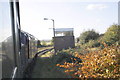 Charter train pauses for permission to enter Eastleigh MPD