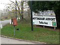 Tollerton Airport postbox ref NG12 48