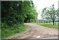 Farm access track, Manor Farm