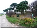 SE9892 : Bridleway along Thirlsey Farm track by Christine Johnstone