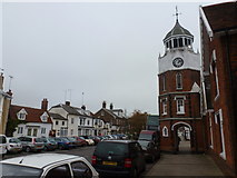 TQ9595 : Burnham-on-Crouch: High Street and clock tower by Chris Downer