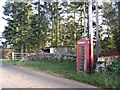 Telephone box, Oxnam