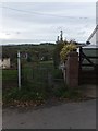 Footpath to Lapford railway station