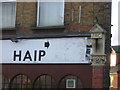 Detail of building on corner of Clifton Road and Whitehorse Lane, Thornton Heath